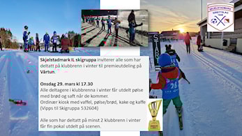 Premieutdeling Vårtun onsdag 29.mars